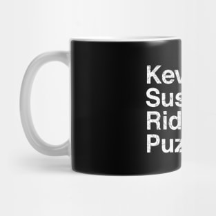 Kevin & Susie & Riddies &  Puzzies Mug